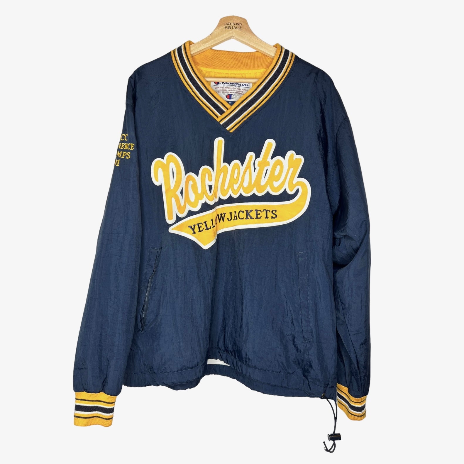 Champion jacket yellow outlet
